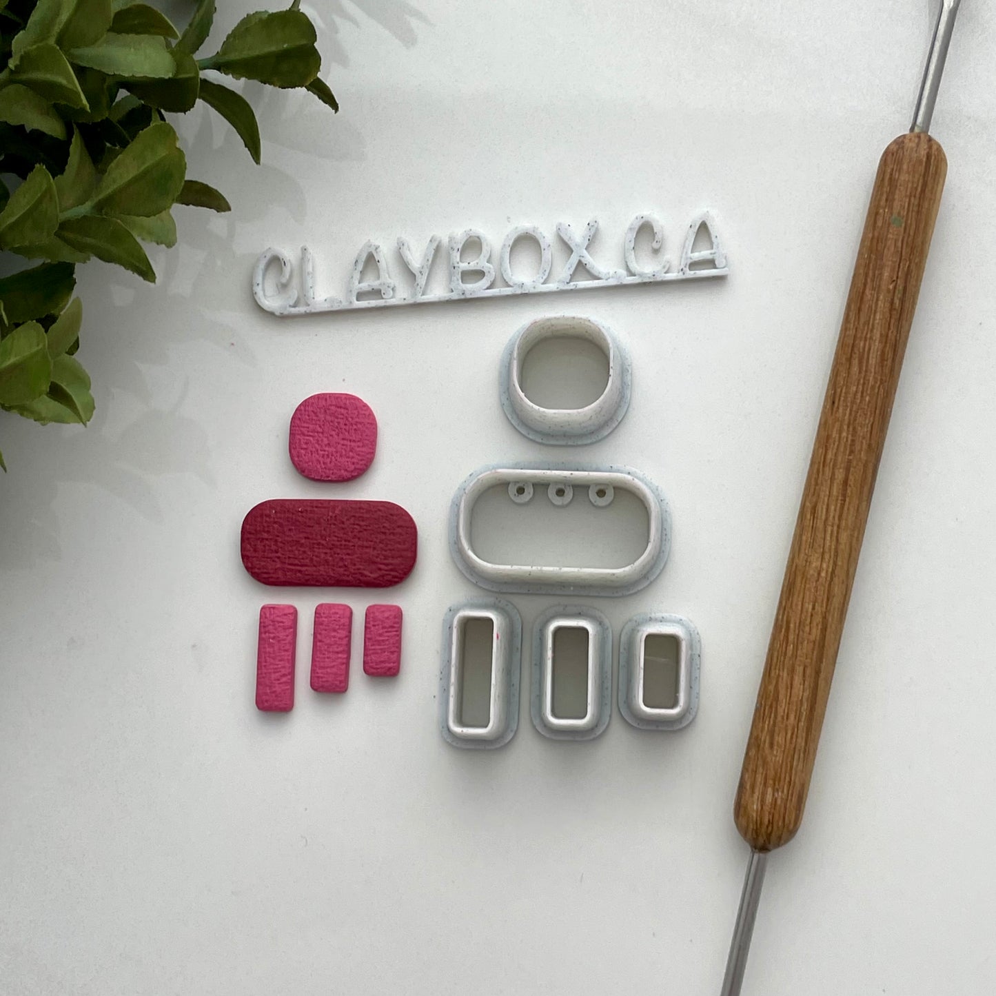 Rectangle dangle cutter set - five pieces