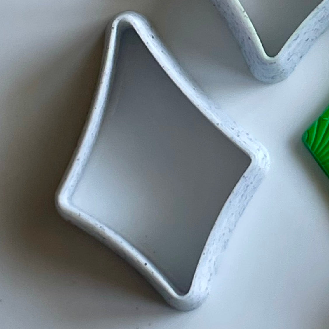 Dished Diamond Cutter Set | 3D Printed Polymer Clay Cutters