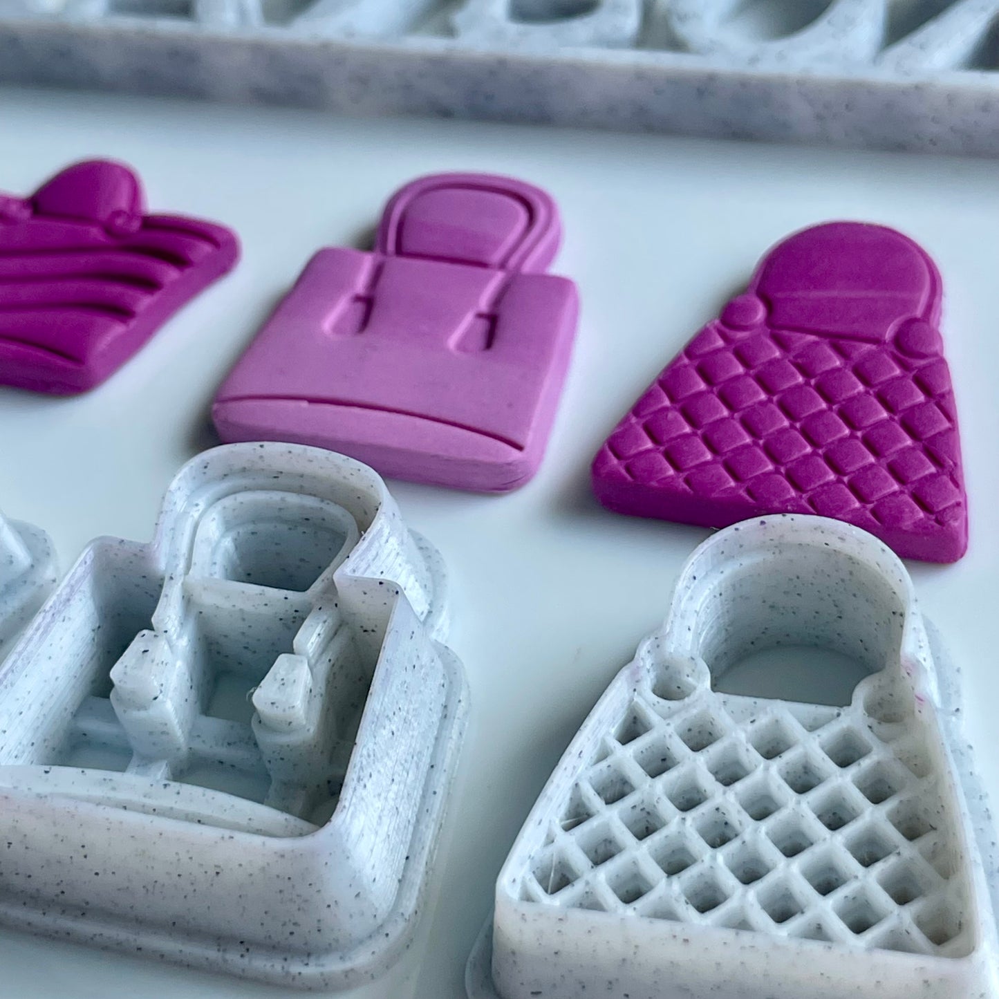 Purse stamp/cutter set