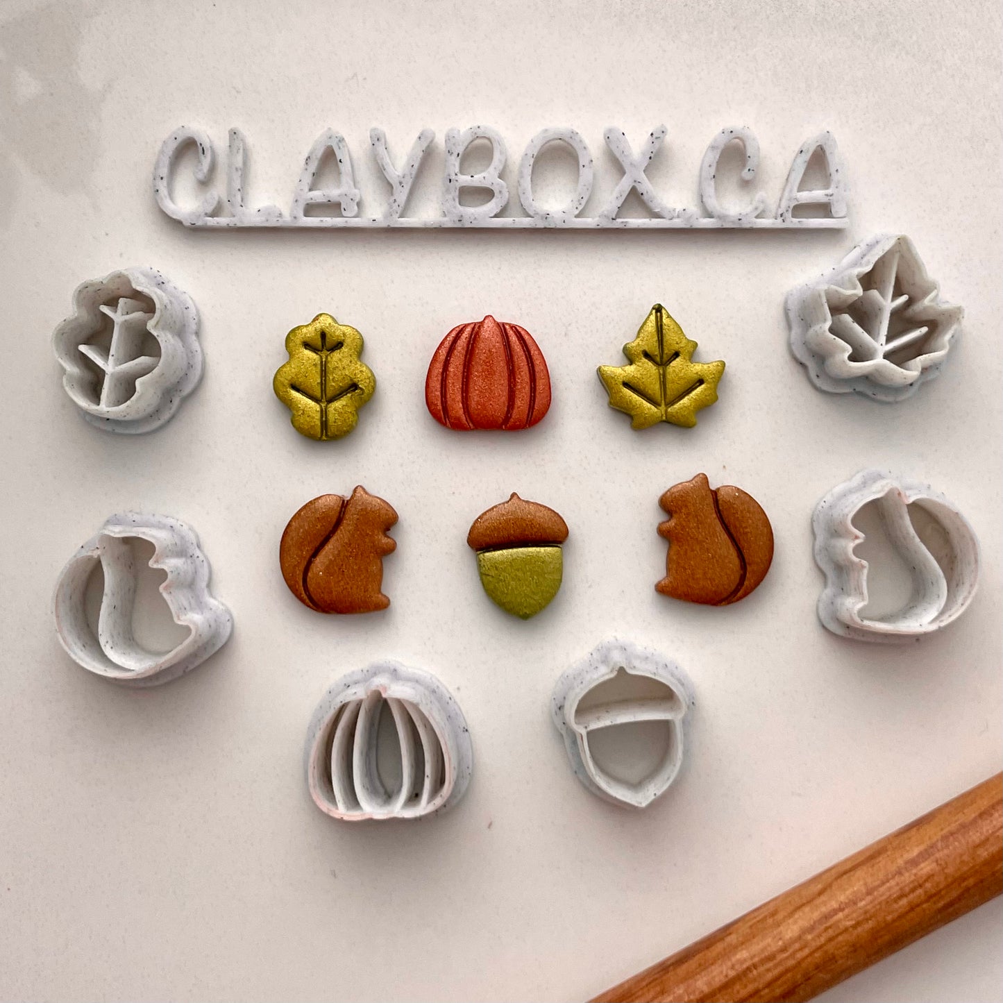 Autumn stud cutters set