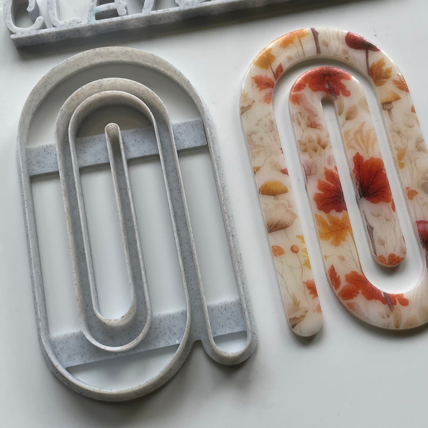 Giant paperclip cutter