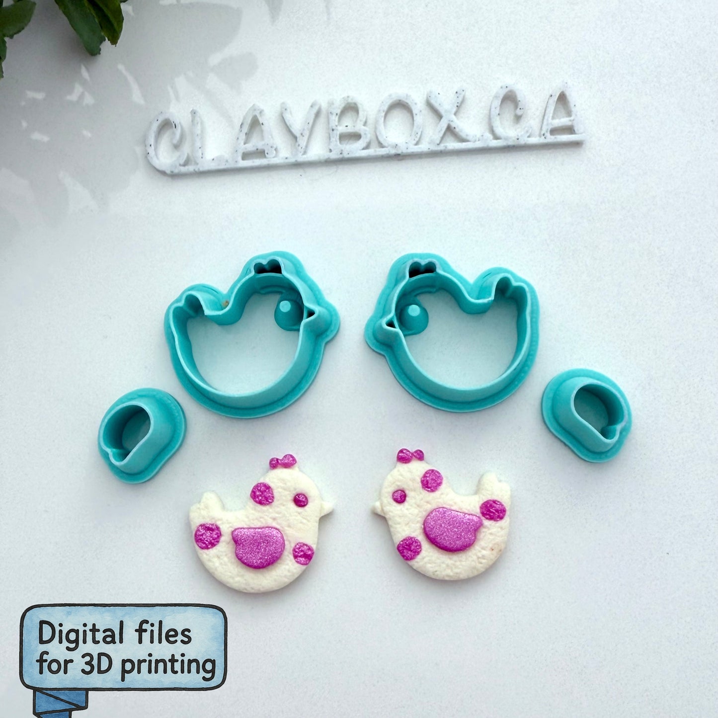 Whimsical Chick Cutter – Digital STL Files (8 Sizes)