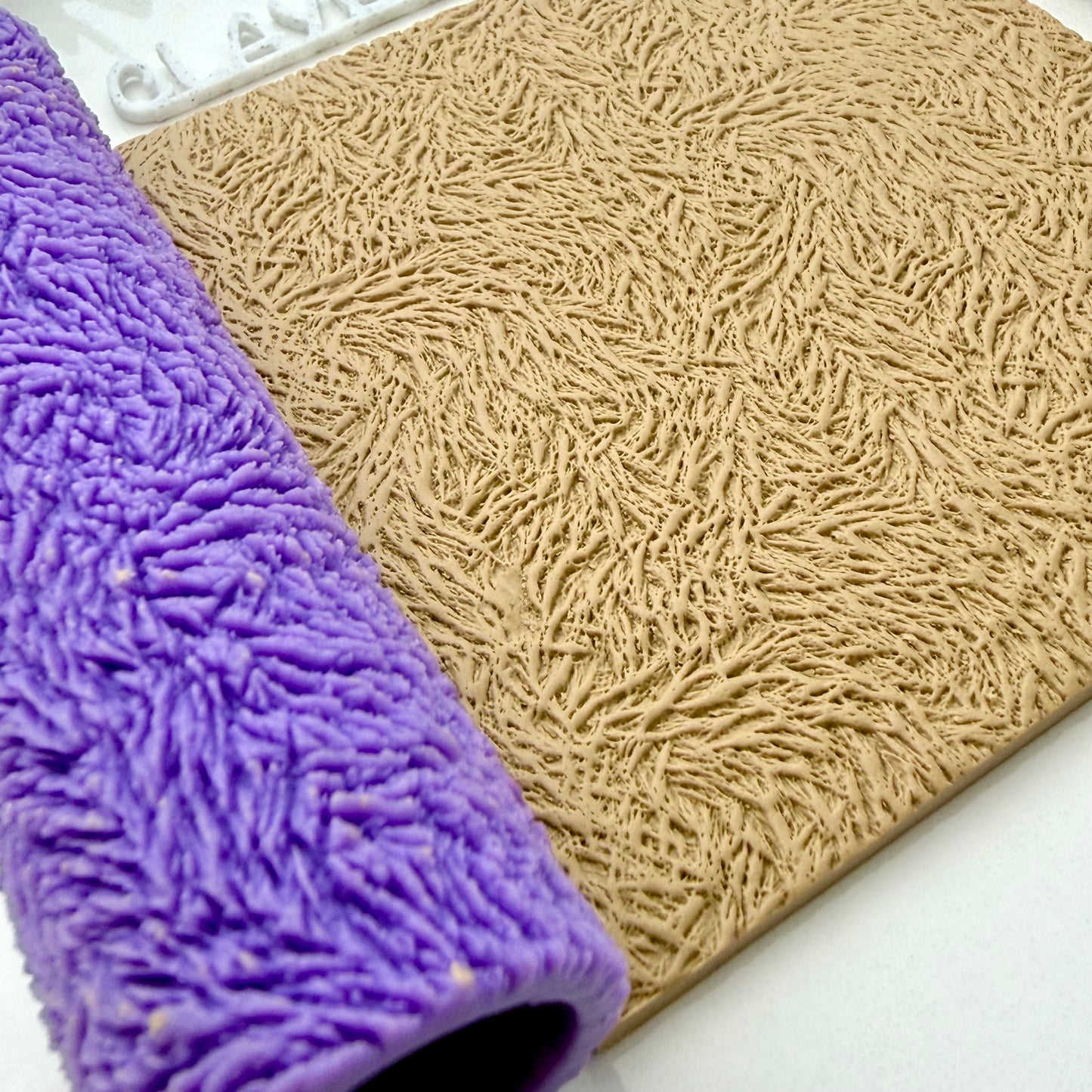 Fur Texture Roller – Animal Fur Clay Texture Roller – Polymer Clay Texture Tool – Faux Fur Clay Roller