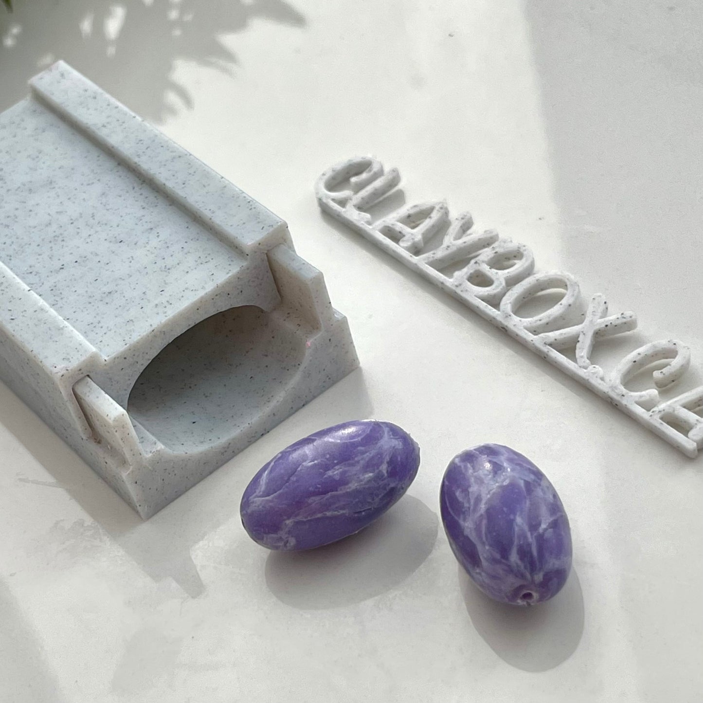 Oval bead roller - made for use with polymer clay