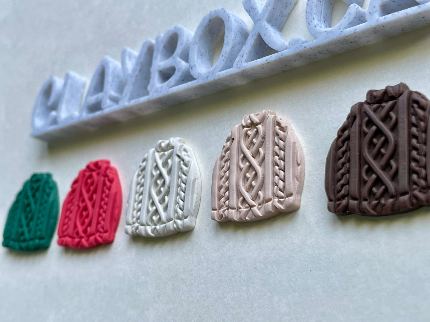 Polymer clay recipes for Sculpey Premo clay - Sweater Weather