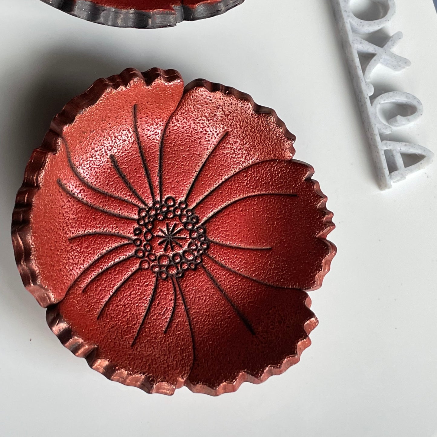 Poppy stamp and matching cutter set