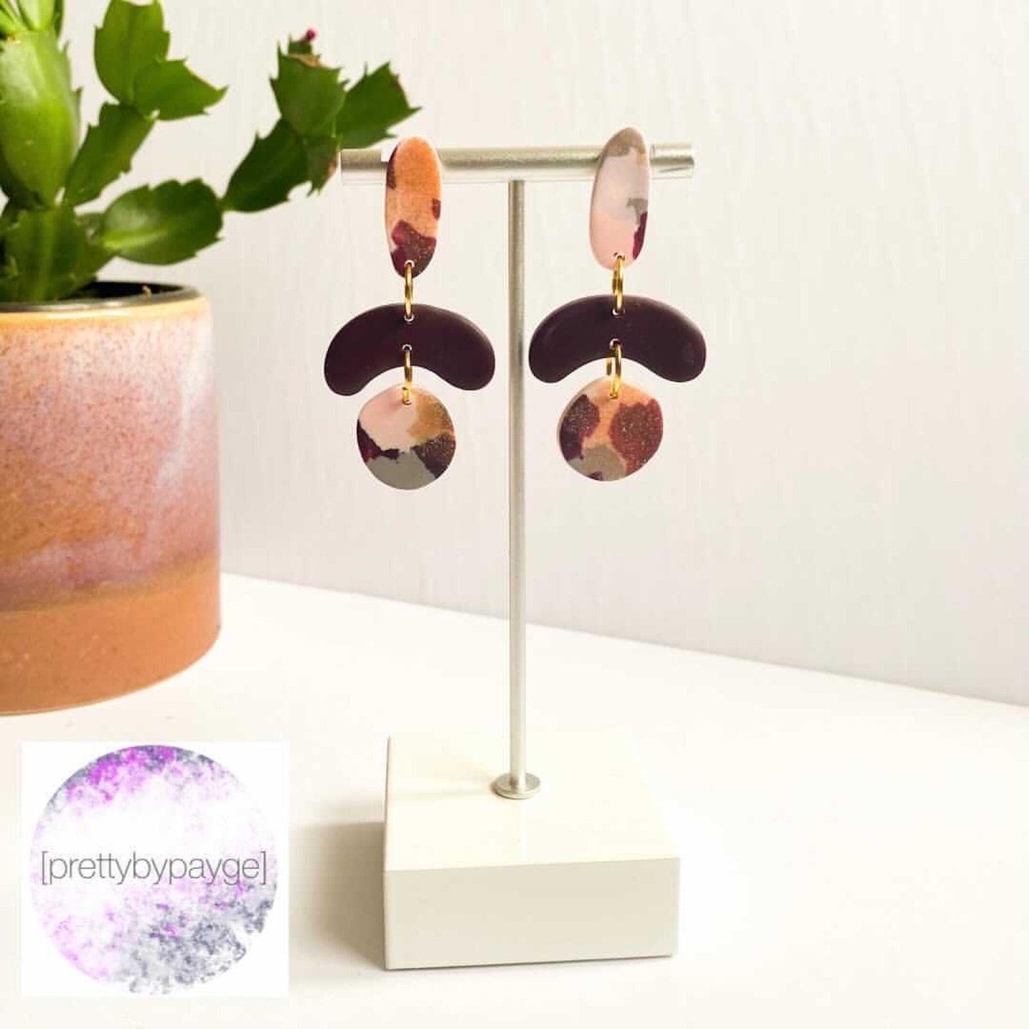 Organic Cutter Set – Polymer Clay Cutters – 9 Piece 3D Printed Set – Mix & Match Earring Shapes