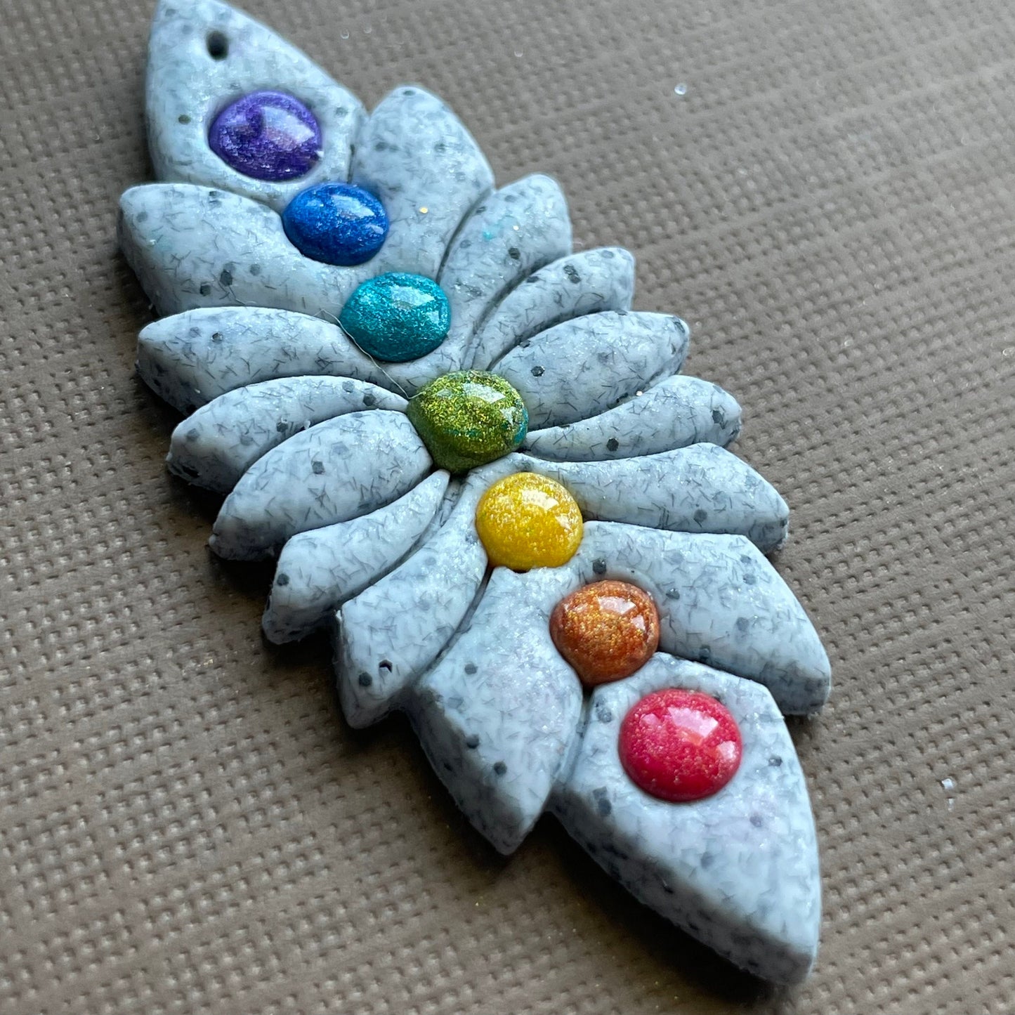 Chakra stamp and cutter set - made for use with polymer clay