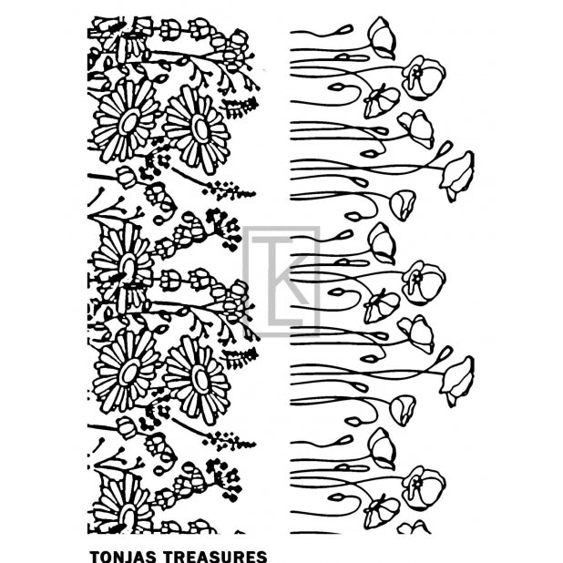 Poppy Daisy Duo Silkscreen