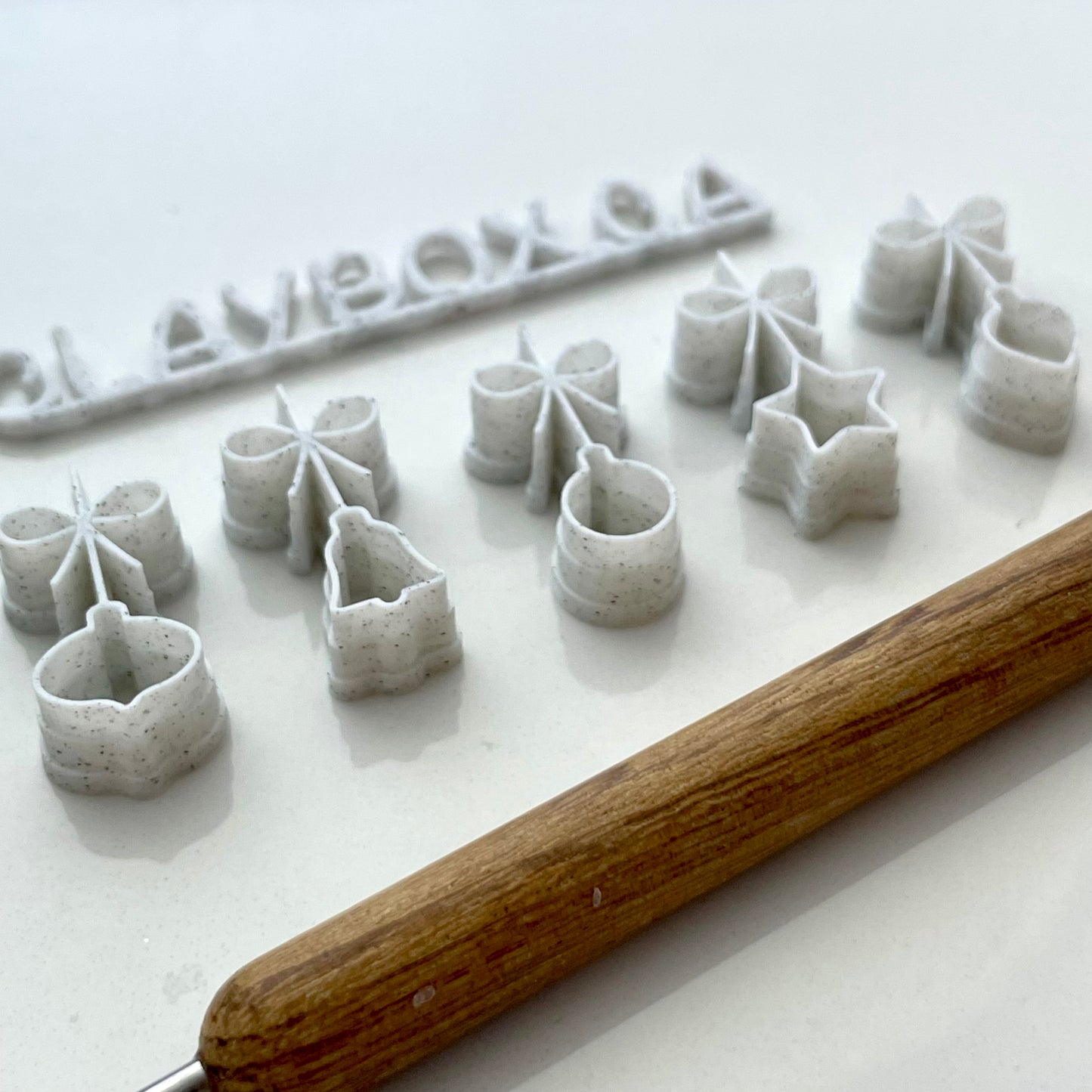 Christmas Dangle Stamps - polymer clay tools