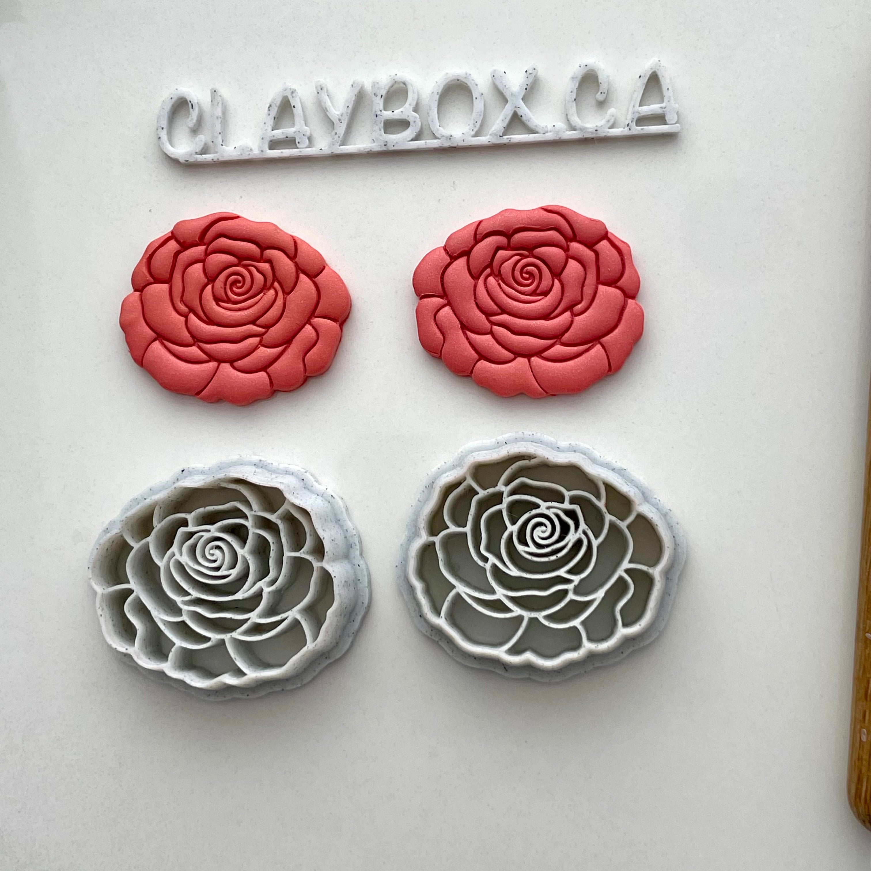 Rose cutter pair – Clay Box Supplies