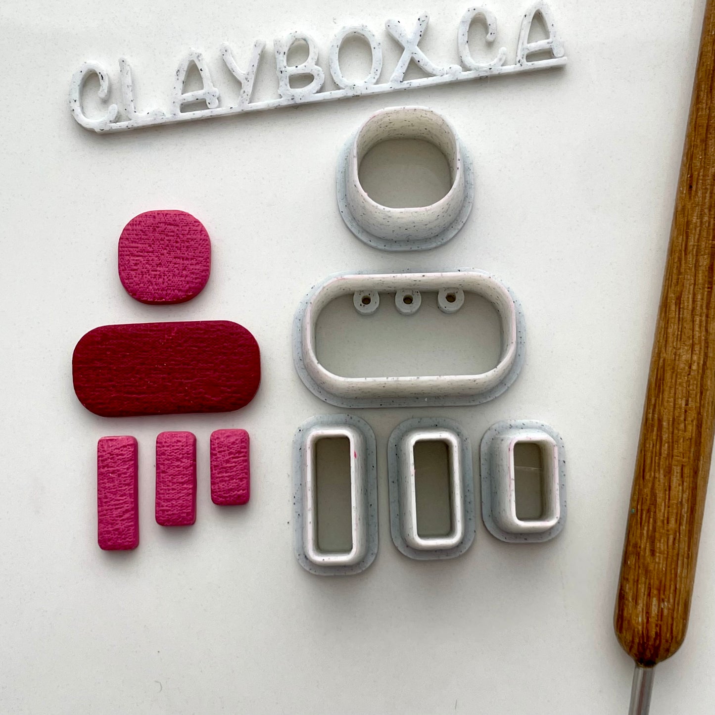 Rectangle dangle cutter set - five pieces