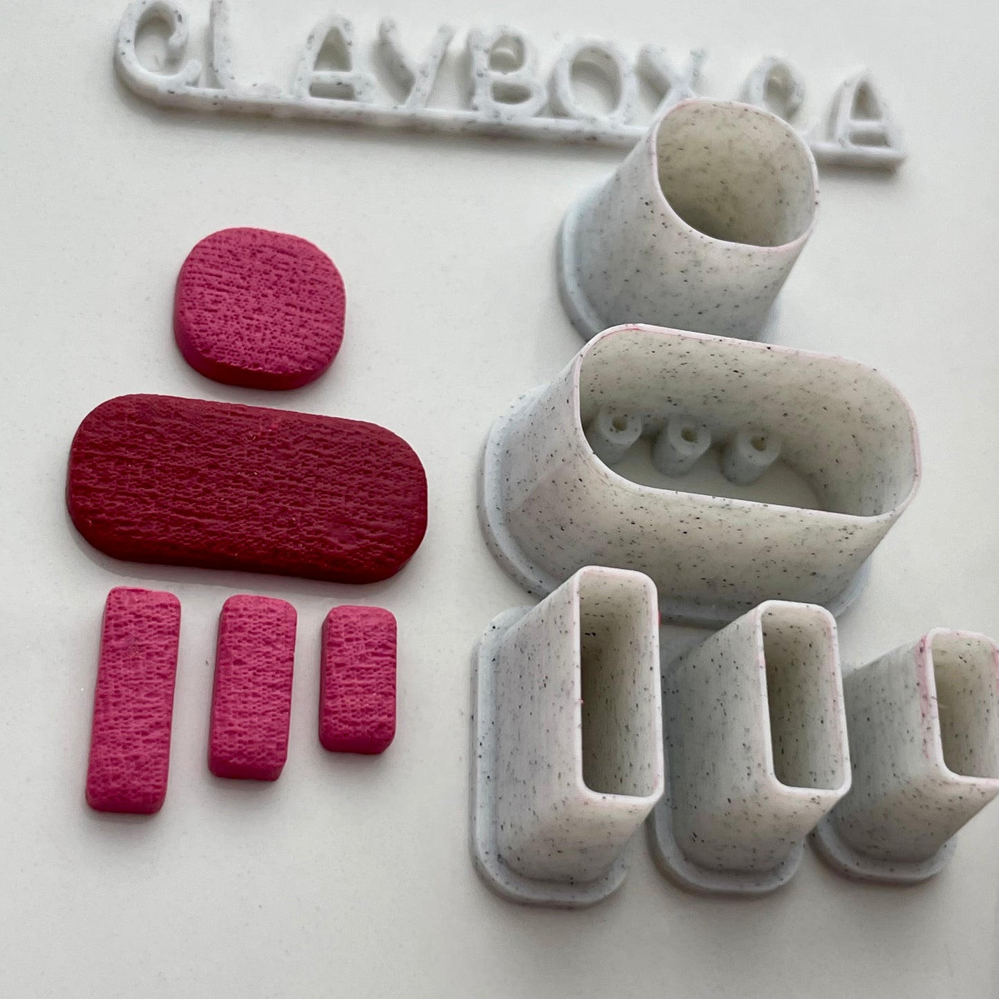 Rectangle dangle cutter set - five pieces