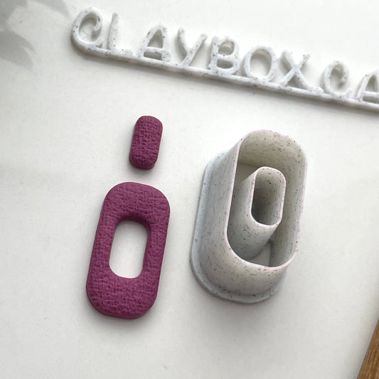 Rounded rectangle donut cutter