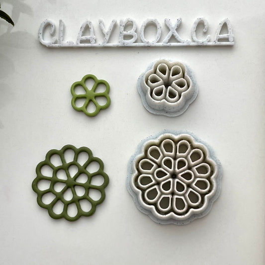 Lace daisy cutter pair