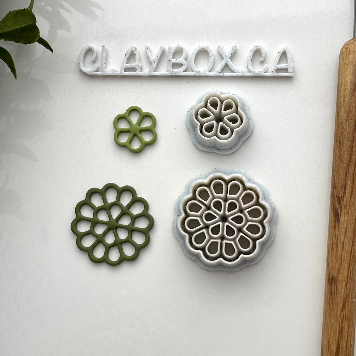 Lace daisy cutter pair