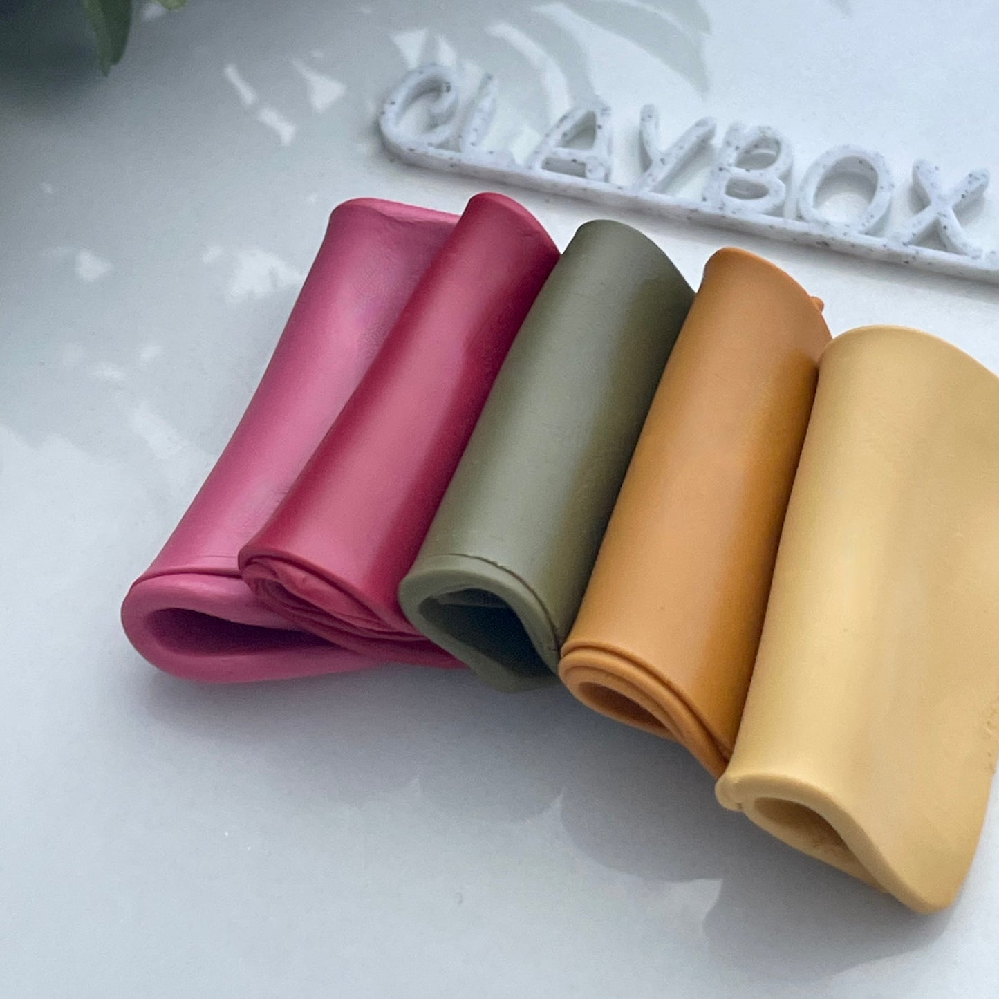 Rose Garden palette - color recipes for Premo polymer clay