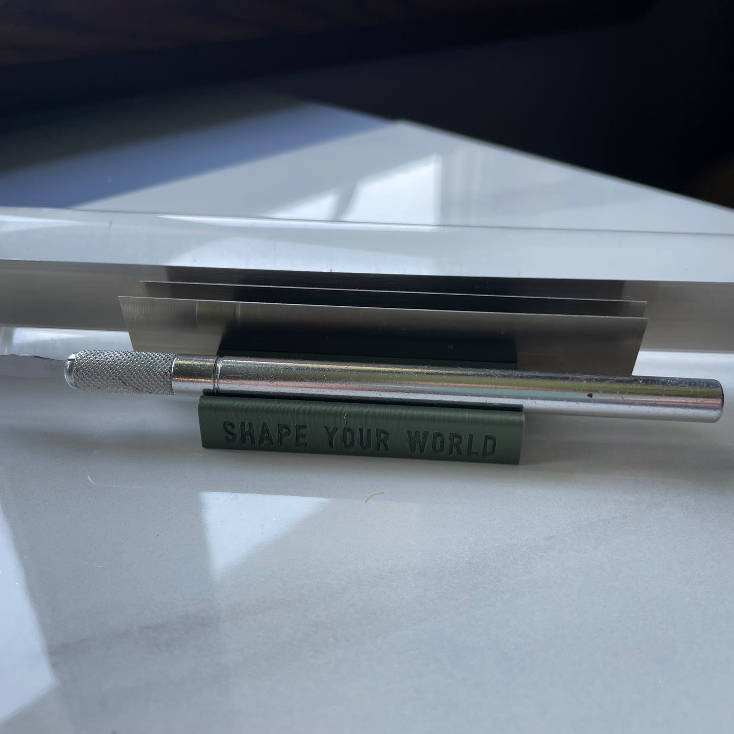 Polymer Clay Blade Holder – Tool Organizer for Roller, Blades & Knife