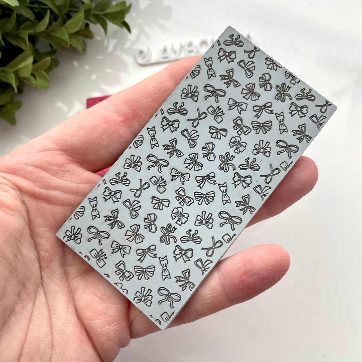 Ribbons and bows texture mat