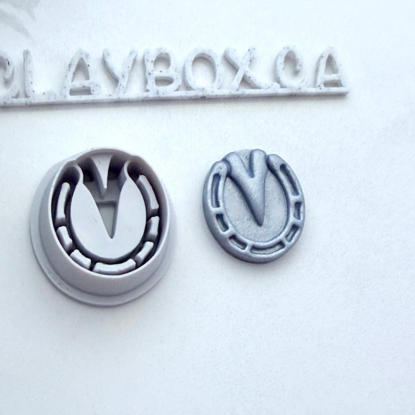 Horse Shoe Cutter - Polymer Clay Cutter - Equestrian Clay Cutter - Horse Lover Jewelry Cutter