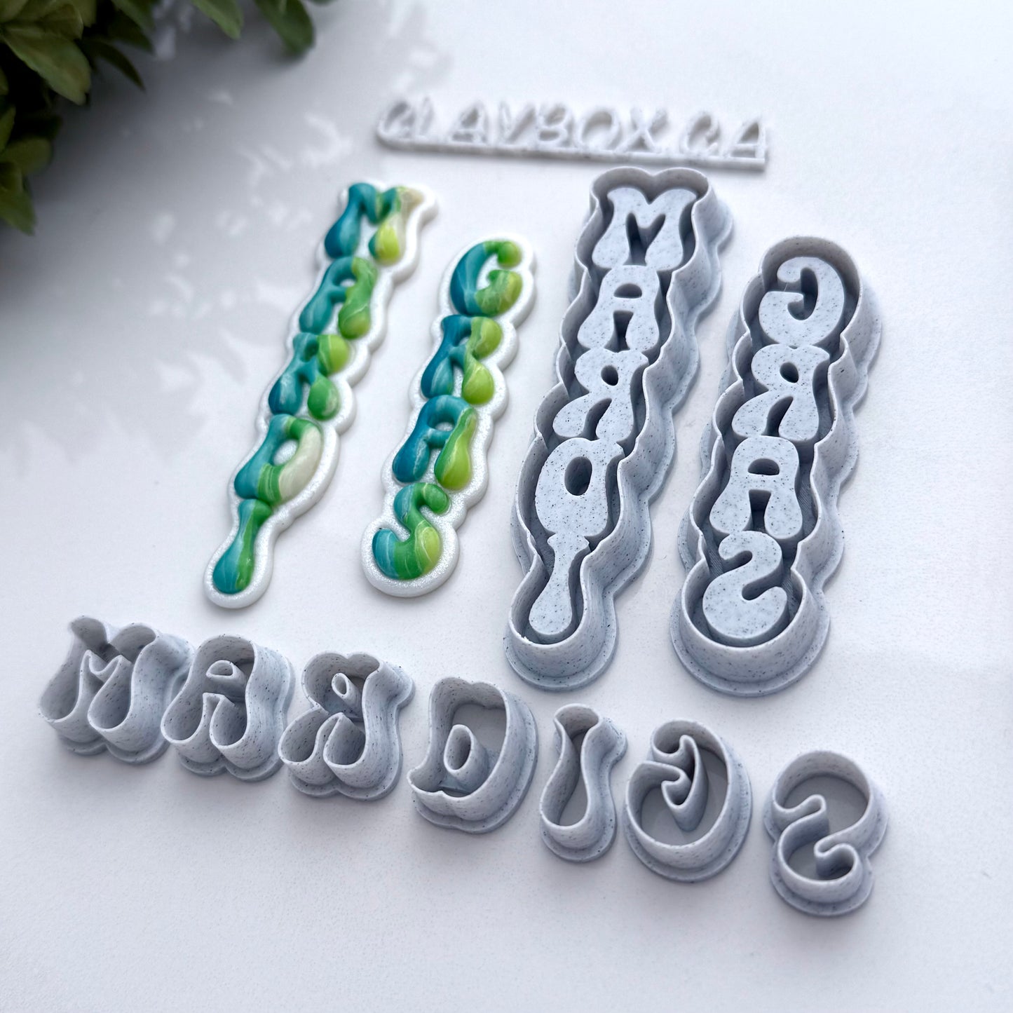 Mardi Gras Cutter Set for Polymer Clay