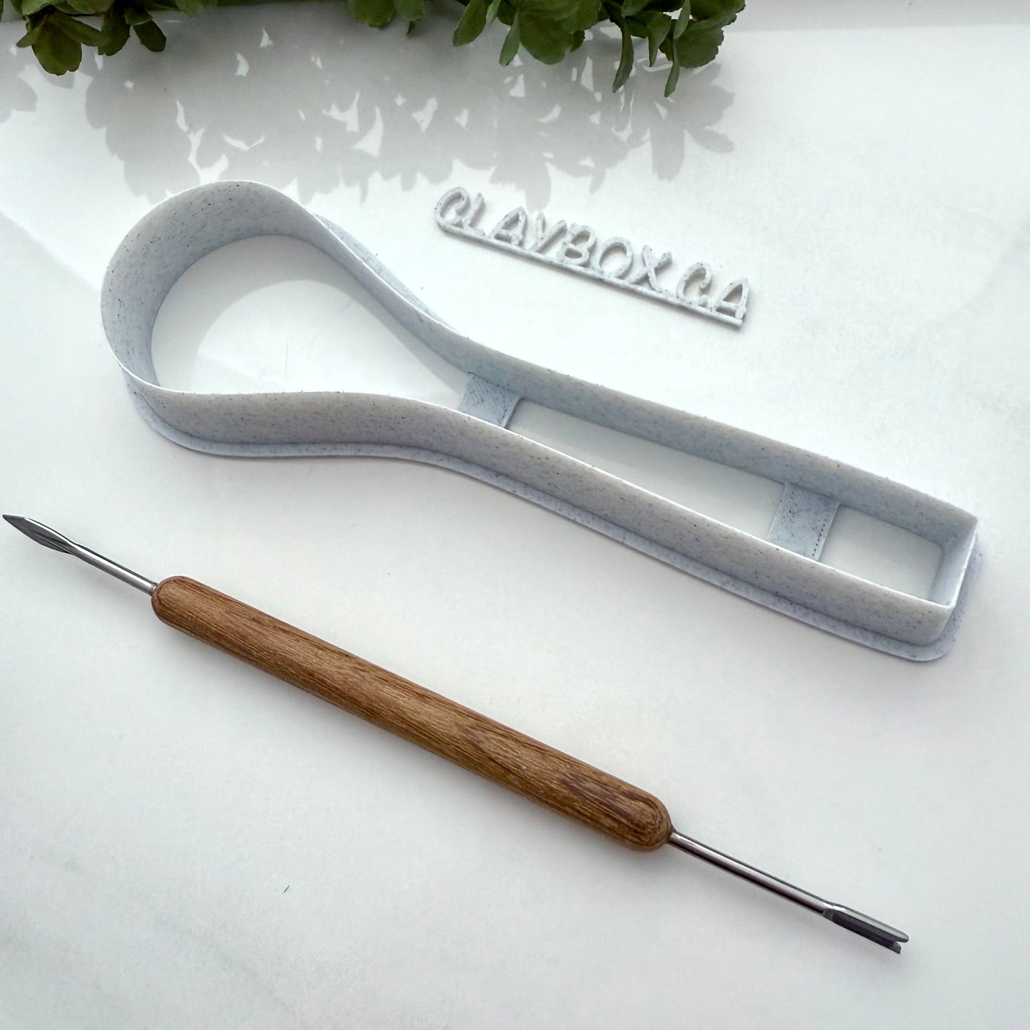 Spoon Cutter – 3D Printed Clay Tool for Pottery