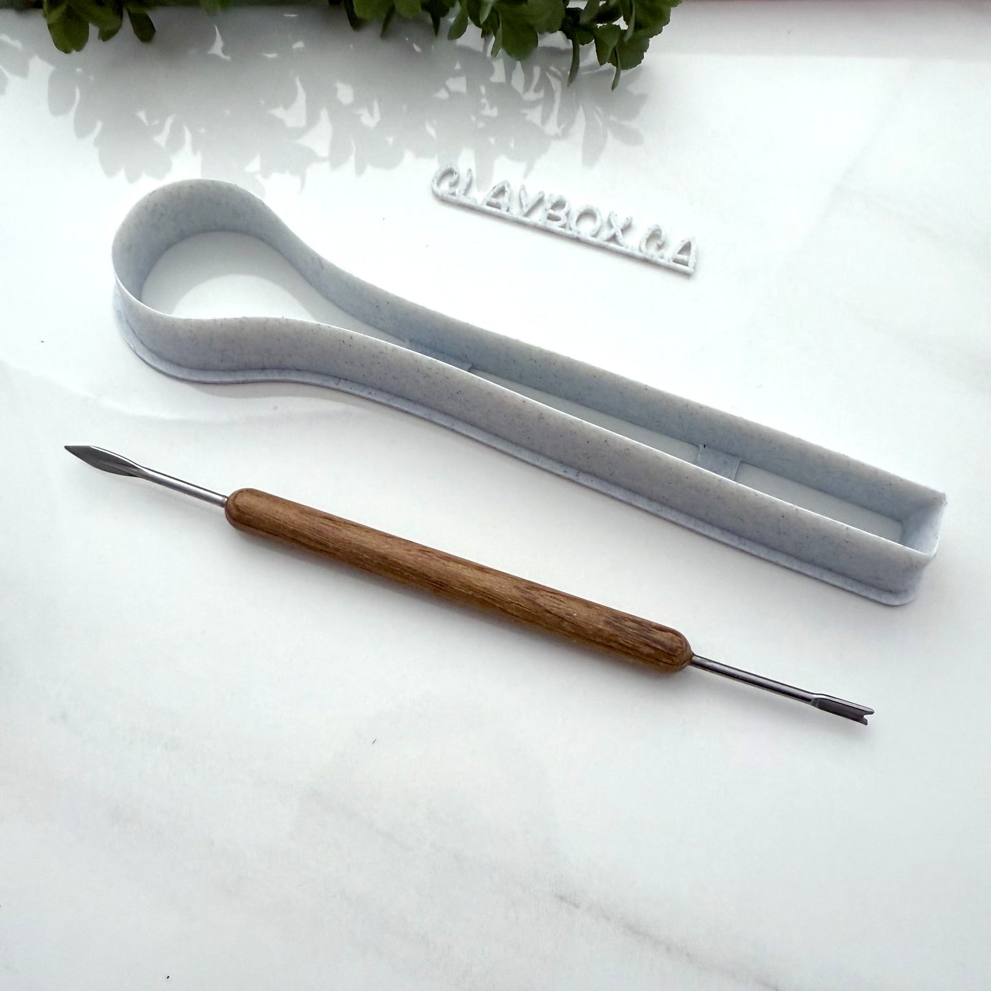 Parfait spoon cutter - designed for pottery clay