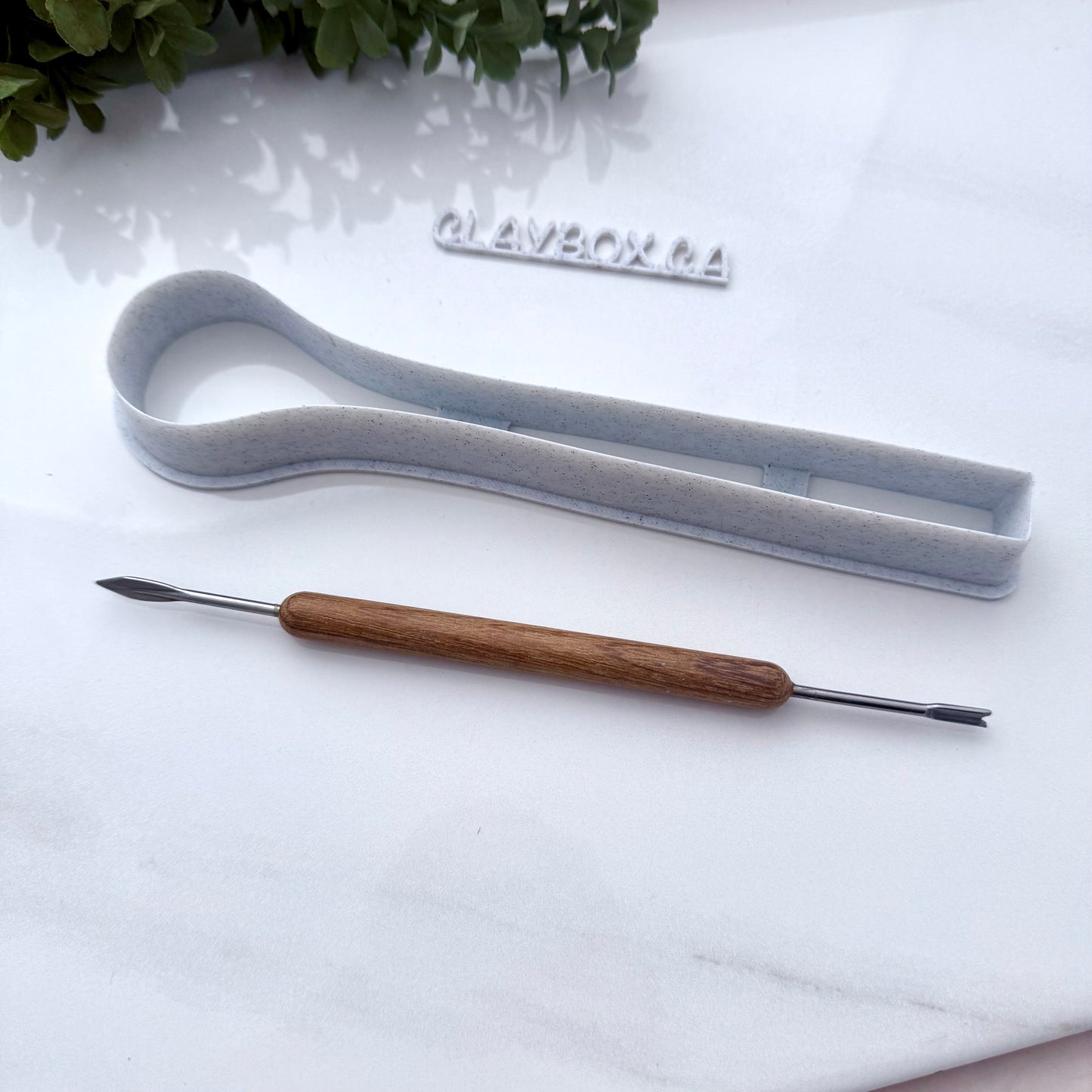 Parfait spoon cutter - designed for pottery clay