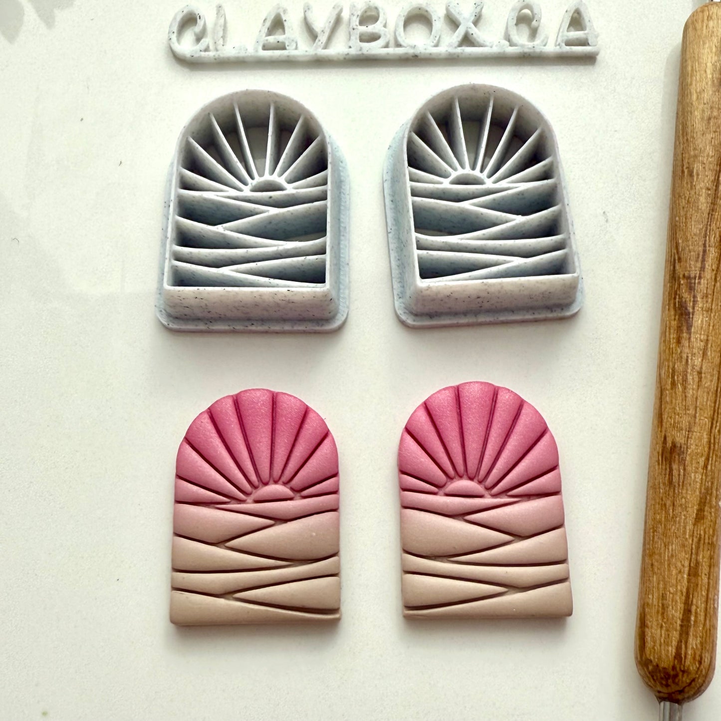 Sunset arch cutter pair