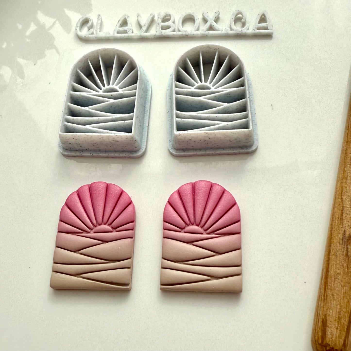 Sunset arch cutter pair