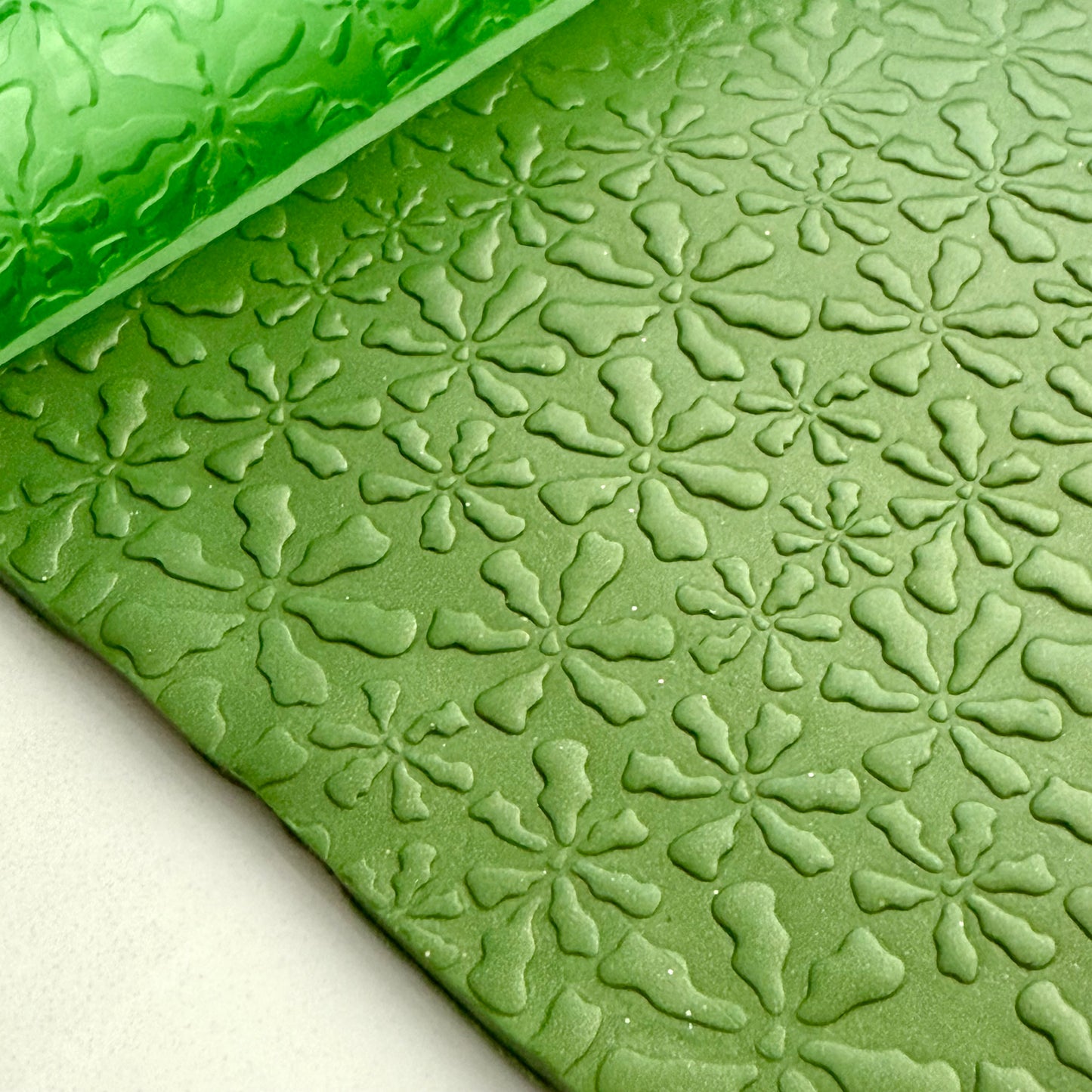 Abstract Floral Texture Roller for Polymer Clay – Embossing Tool