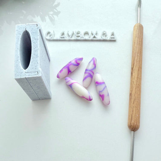 Slim Oval Bead Roller – Polymer Clay Bead Making Tool