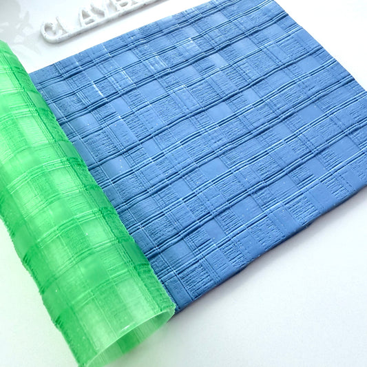 Plaid Texture Roller for Polymer Clay – 3D Printed Clay Roller