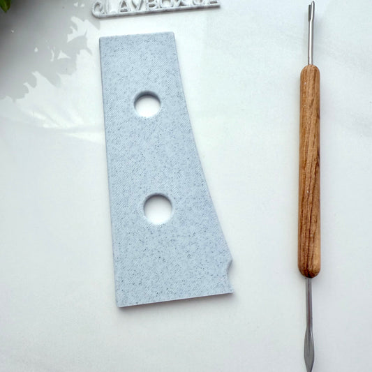 Pottery Mug Rib Tool – 3D Printed Clay Shaping Rib