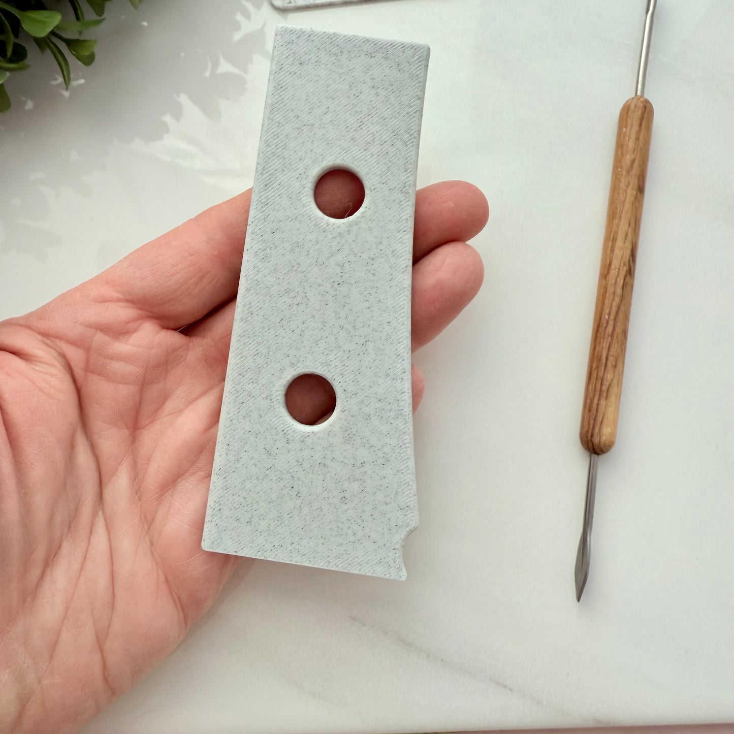 Pottery Mug Rib Tool – 3D Printed Clay Shaping Rib