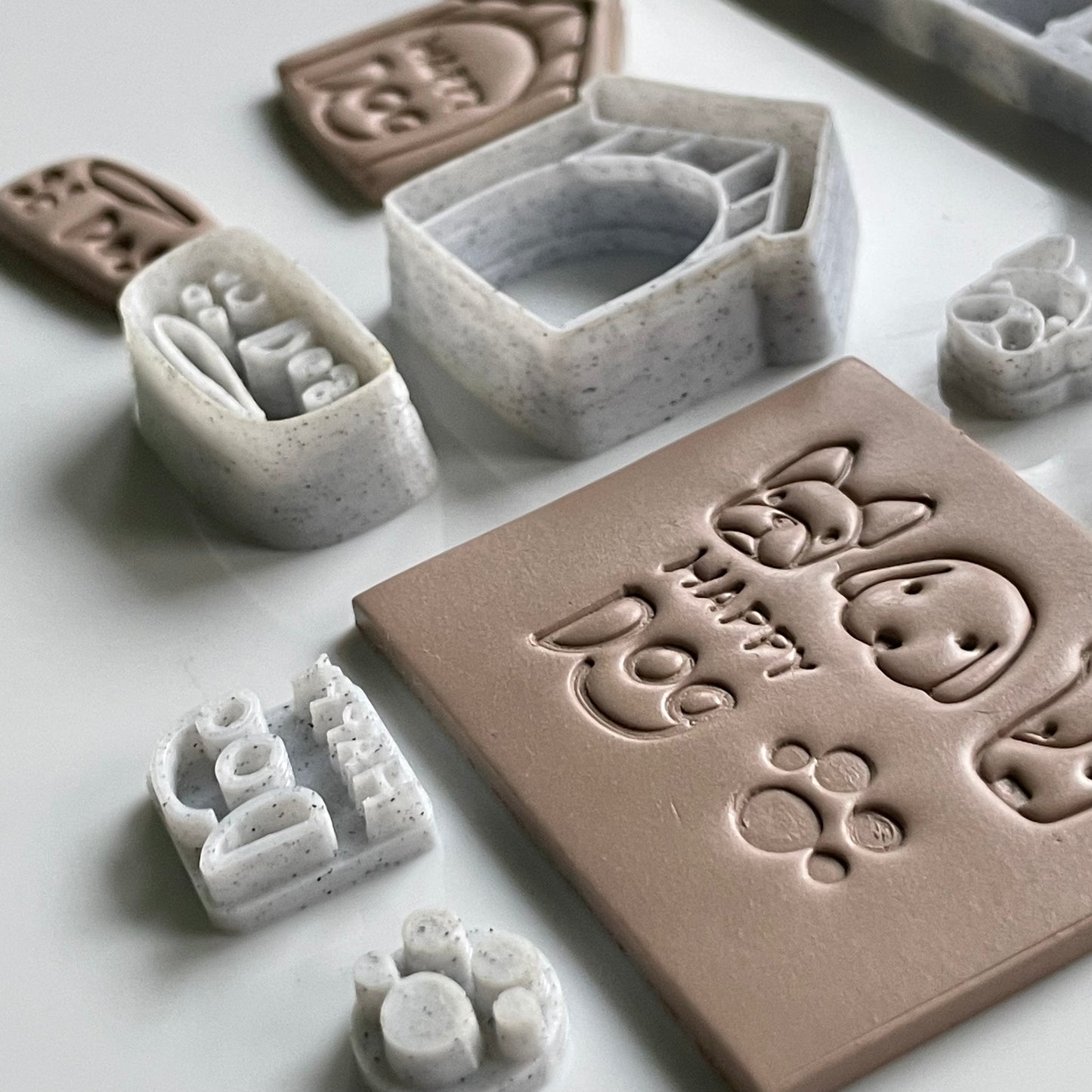 Happy dog stamps and cutters set