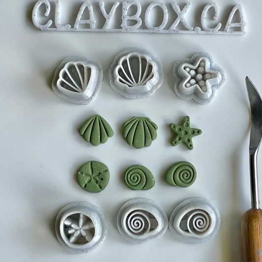 Sea life stud cutters set