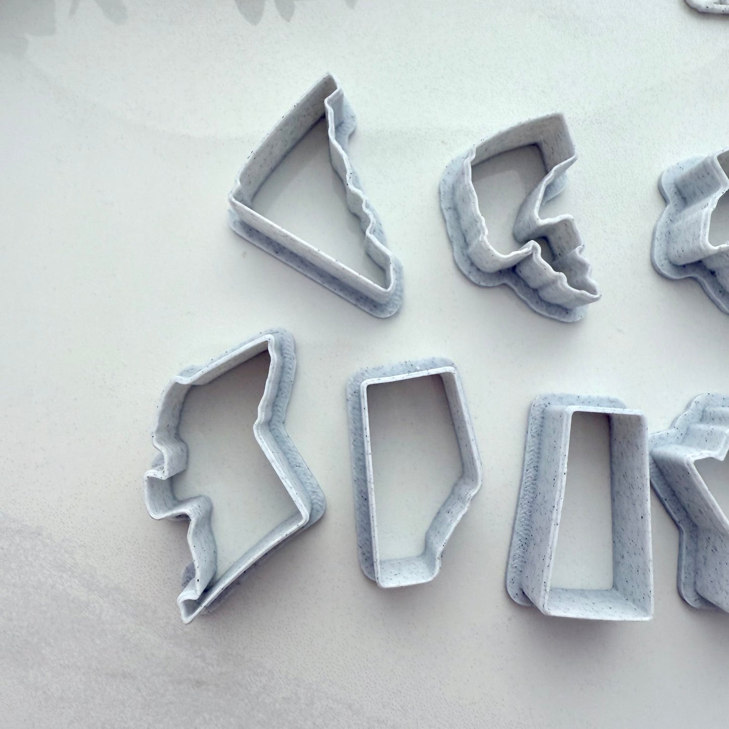 Canadian Province Polymer Clay Cutters – All Provinces & Territories – Canada Map Clay Cutters – Earring Cutters – Clay Box Supplies