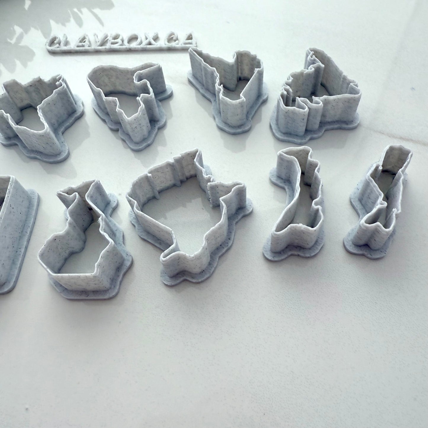 Canadian Province Polymer Clay Cutters – All Provinces & Territories – Canada Map Clay Cutters – Earring Cutters – Clay Box Supplies