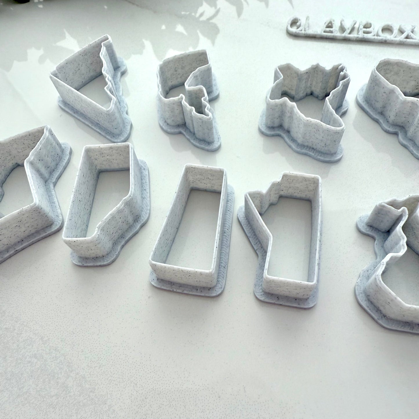 Canadian Province Polymer Clay Cutters – All Provinces & Territories – Canada Map Clay Cutters – Earring Cutters – Clay Box Supplies