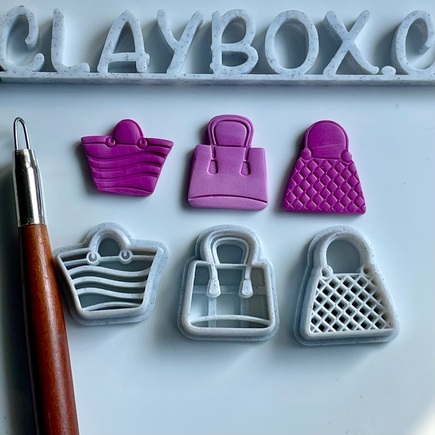 Purse stamp/cutter set