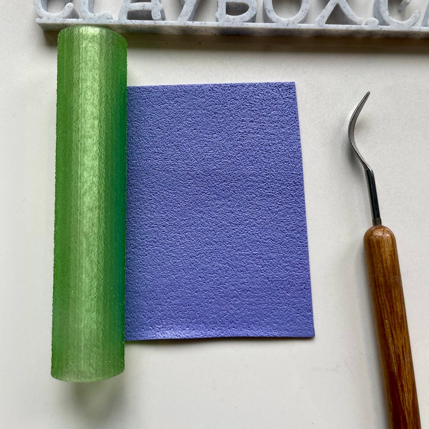 Sandpaper roller - fine texture