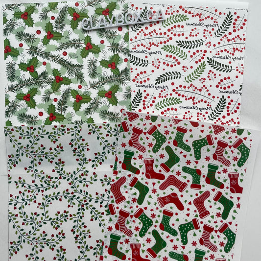 Image transfers - Christmas set 2