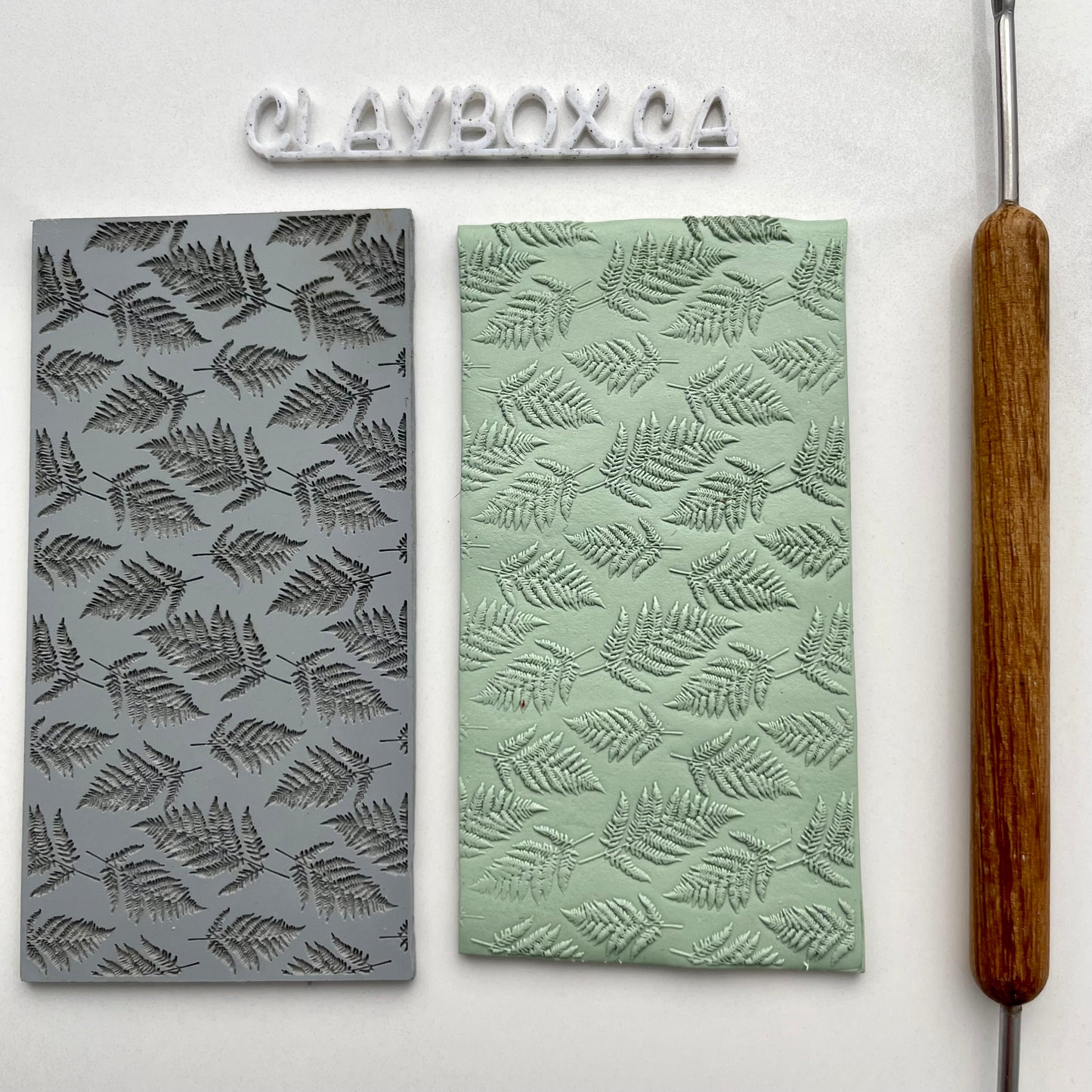Ferns texture mat