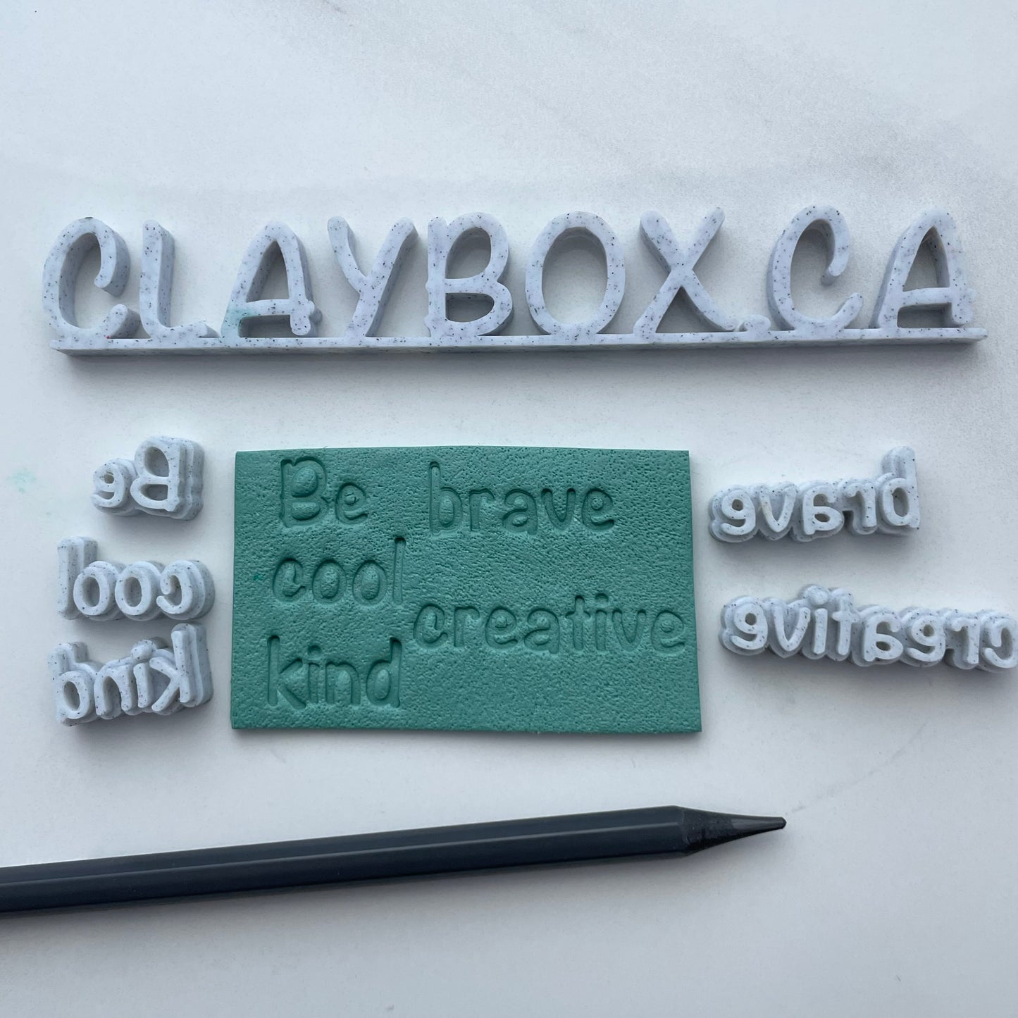 Word stamps - back to school