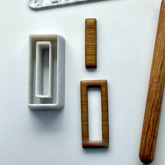 Long rectangle donut cutter