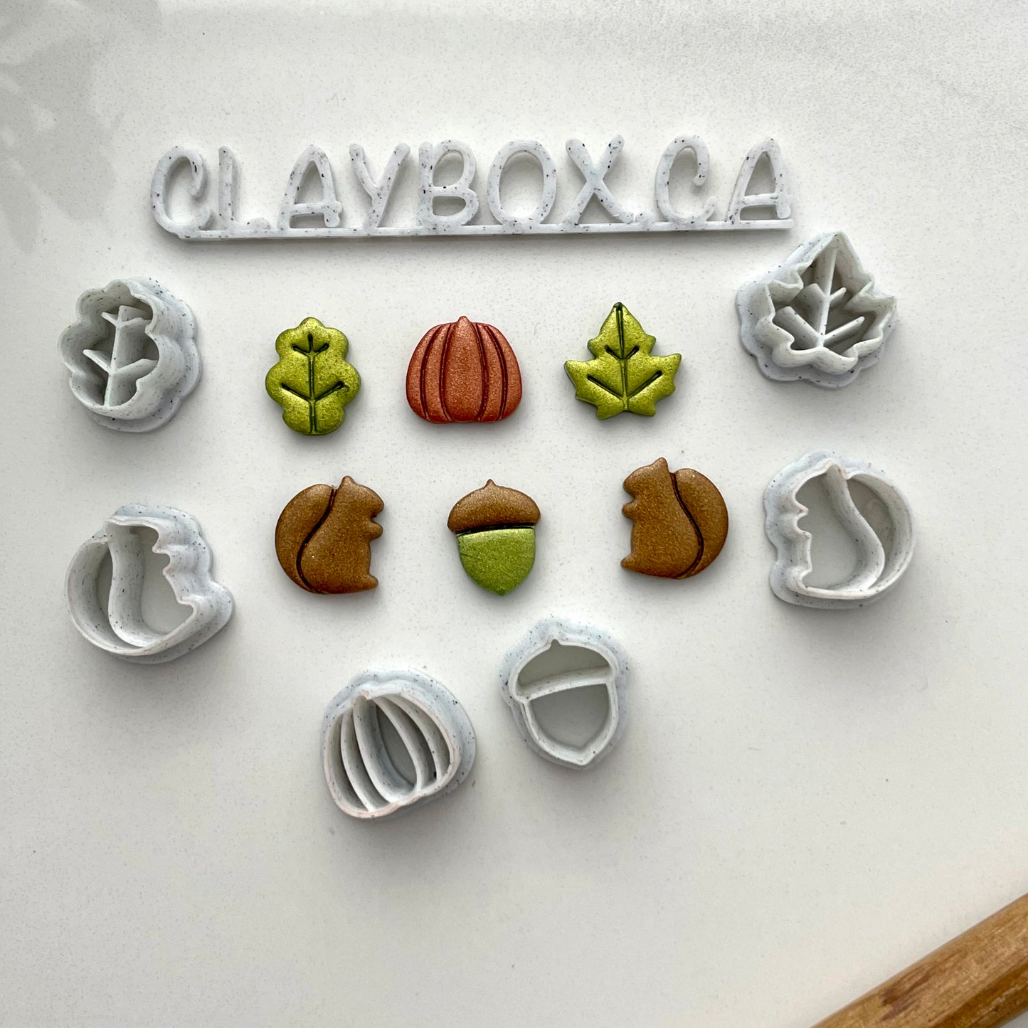 Autumn stud cutters set