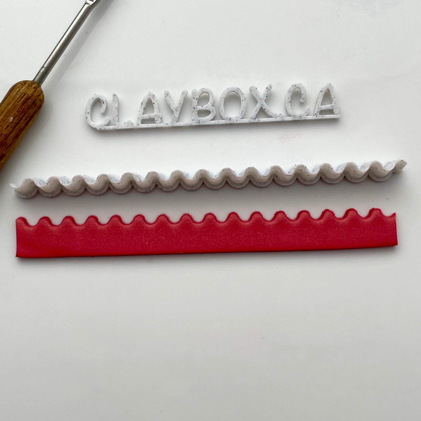 Decorative edge cutters - made for polymer clay