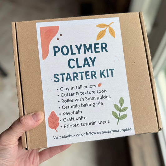 🍁 Polymer Clay Starter Kit – Fall Edition