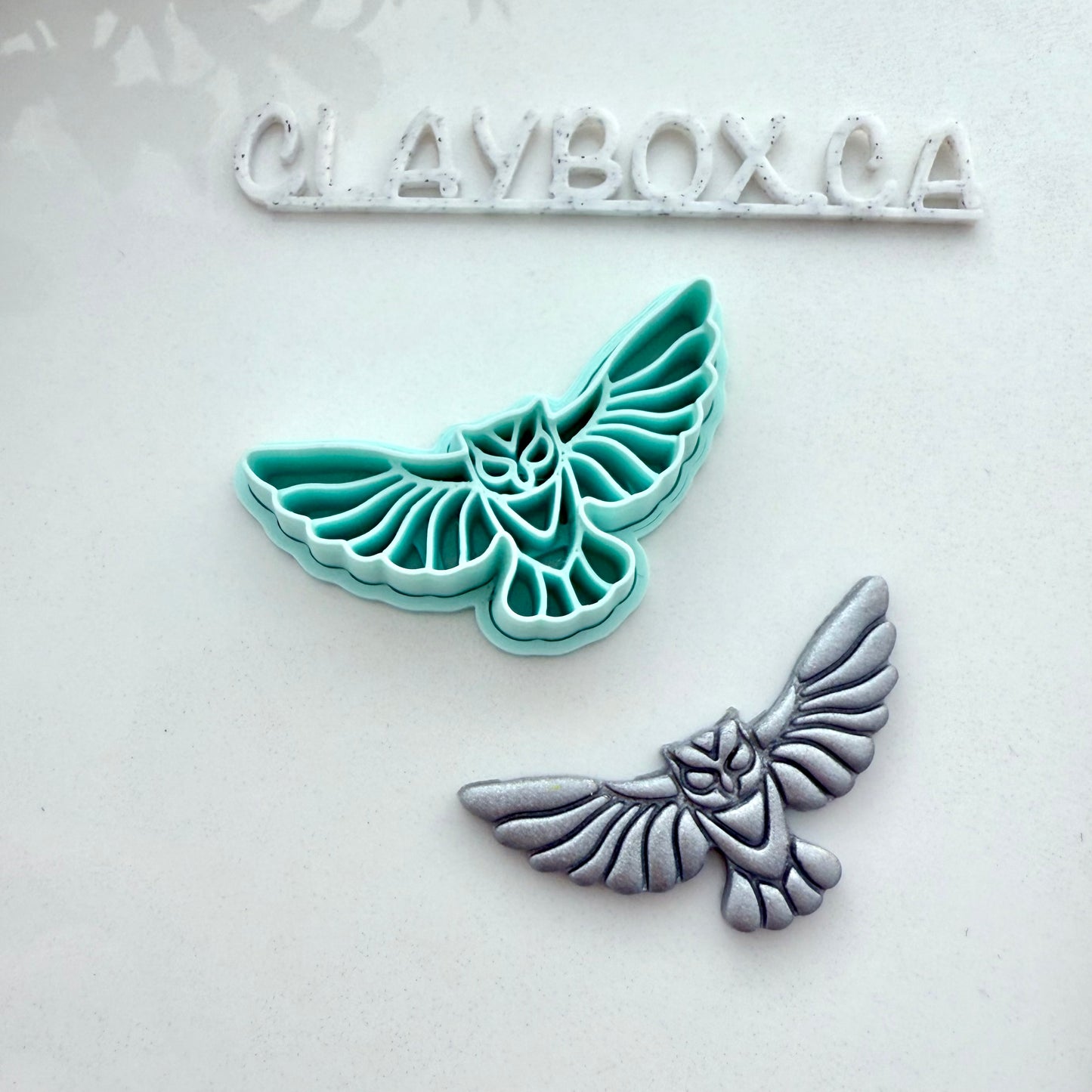 Flying Owl Polymer Clay Cutter